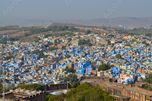 Cité bleue, Jodhpur, Rajashan, Indet photo