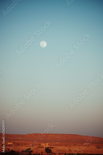 Full Moon In Desert © edele-fotografie
