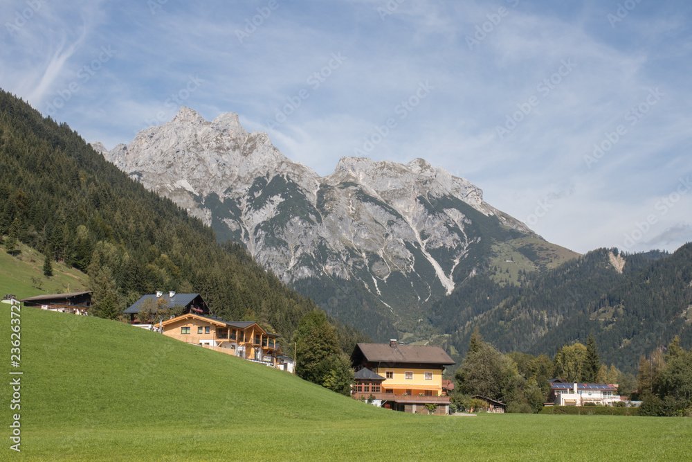 mountain landscape next to Werfenweng