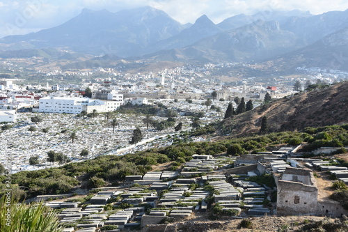Old Jewish cemetery in Tetouan, North Morocco