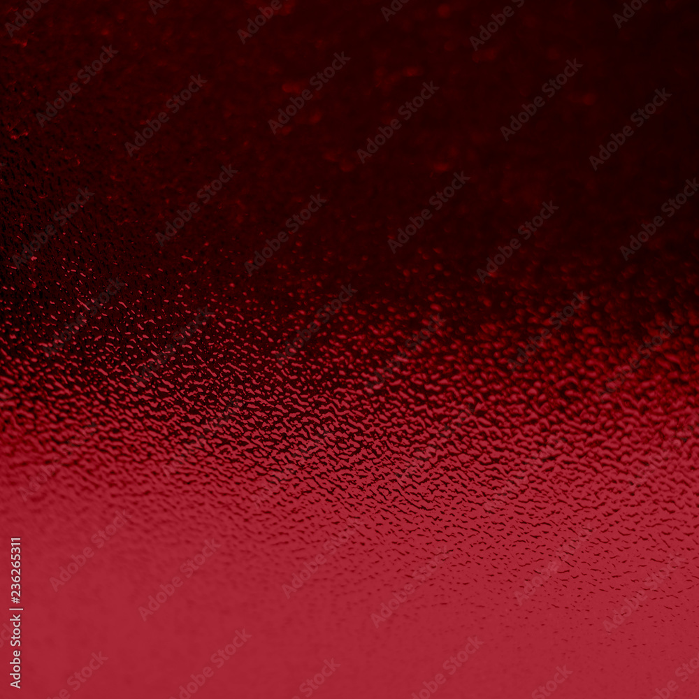 Squared gradient red tone frosted ground glass texture abstract background. Christmas background with copy space. Gradient color, from black to red.