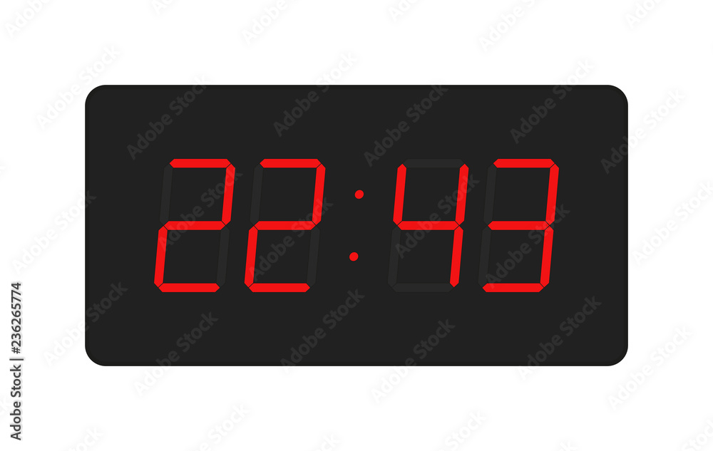 Electron clock (digital watch)