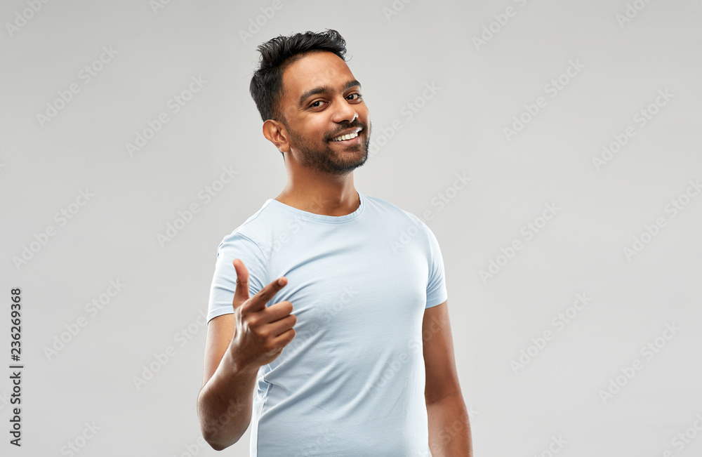 Person Pointing Finger At You