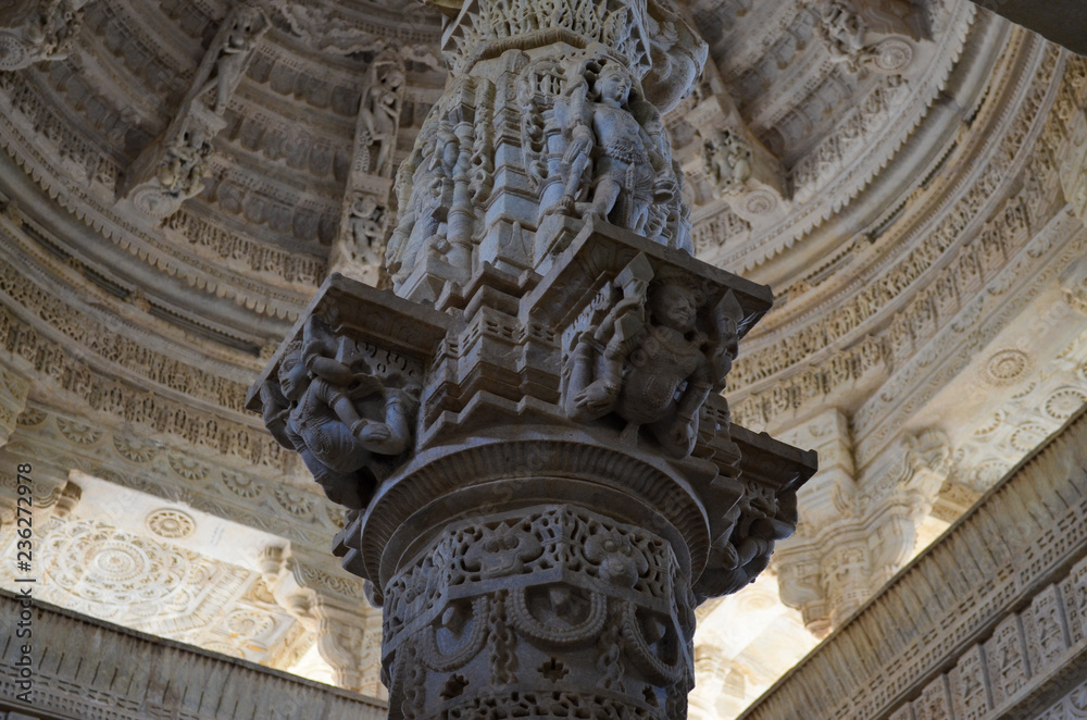 Temple Jaïn de Ranakpur, Rajasthan, Inde (8)