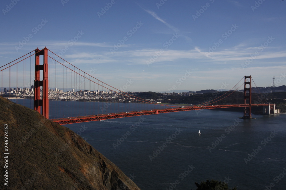 Fototapeta premium Golden Gate Bridge San Franzisco California USA