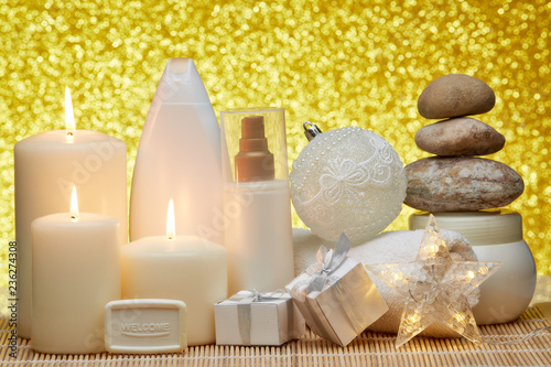 Spa composition and Christmas decorations