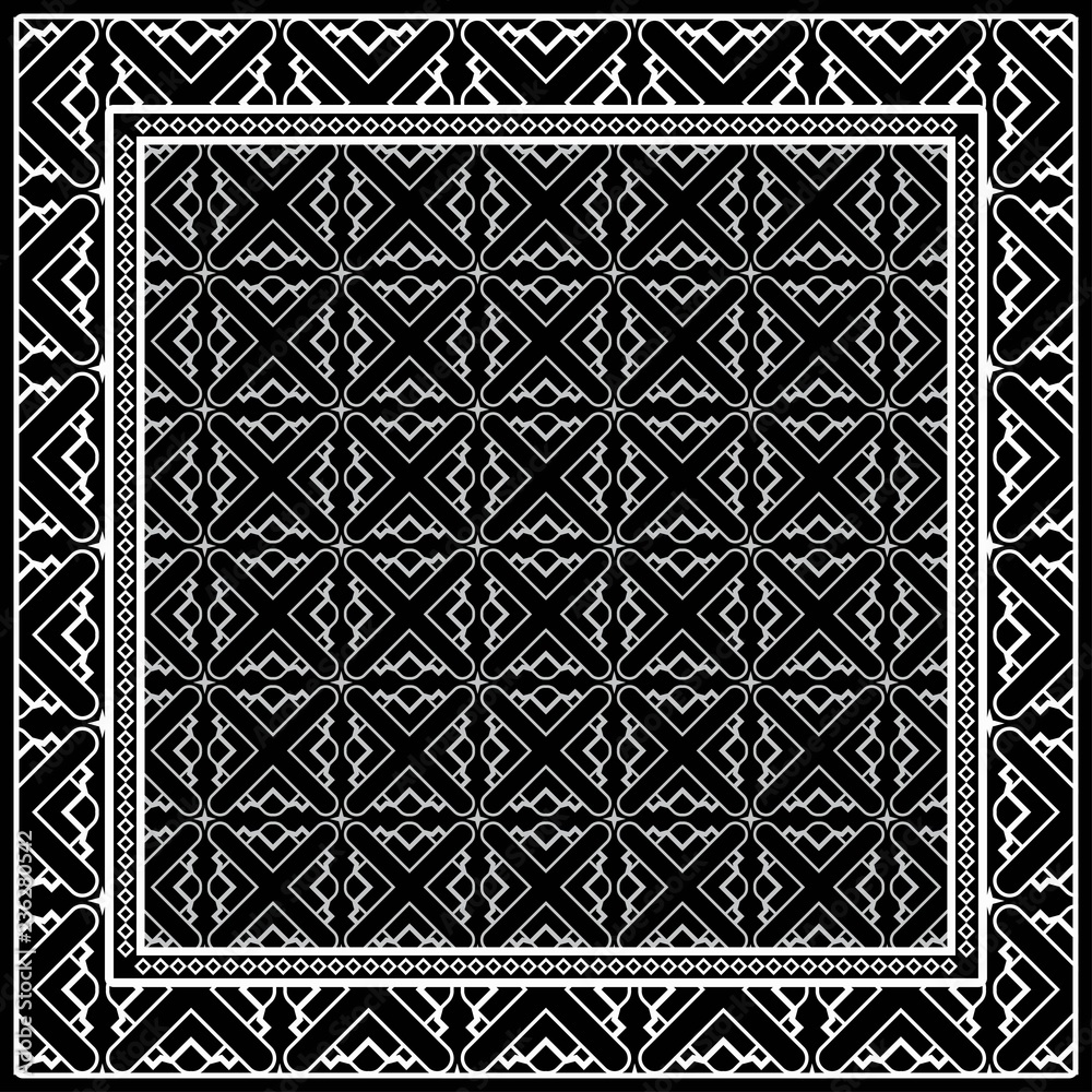 Obraz premium Geometric Pattern. Vector illustration. design for printing, presentation, textile industry