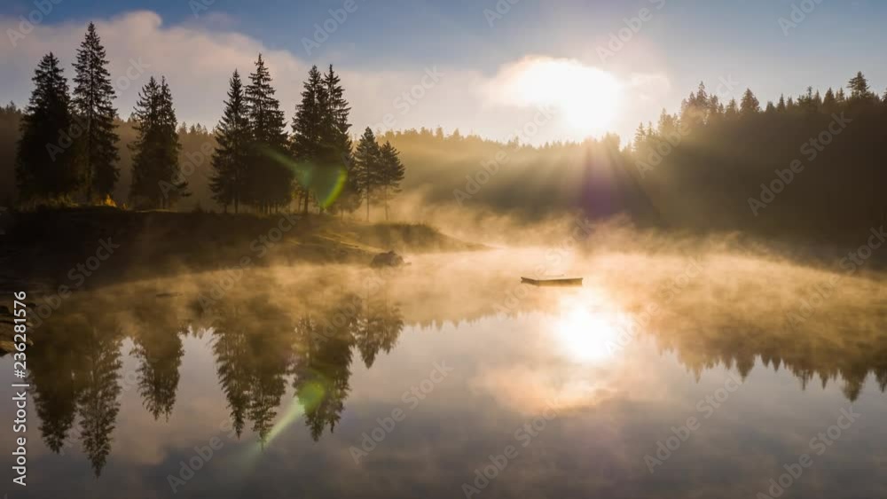 Aerial footage from the beautiful Lake Cauma surrounded by the mountains, located in Flims, Switzerland. Filmed during the sunrise with the DJI Inspire 2 drone in 5.2k RAW and downscaled to 4k.