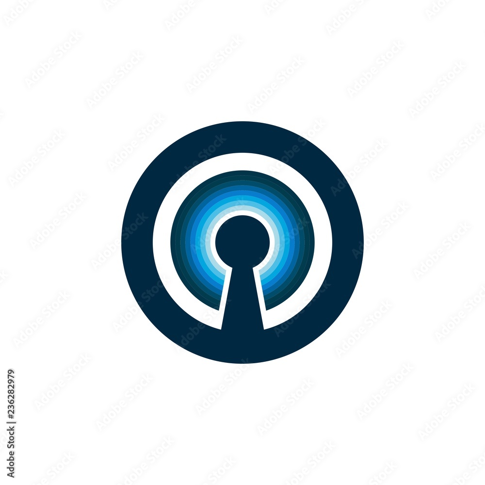 Key hole logo design Key hole logo design