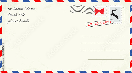 Christmas Letter to Santa Claus. Christmas Wish