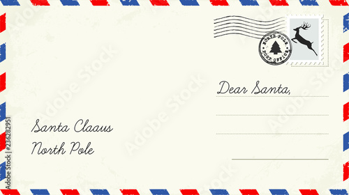 Christmas Letter to Santa Claus. Christmas Wish