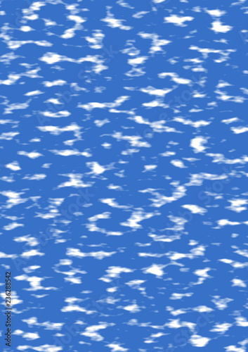 arrièreplan, bleu nuageux