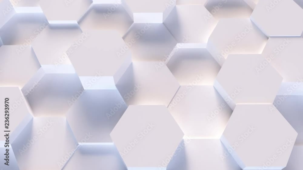 technology hexagon pattern background