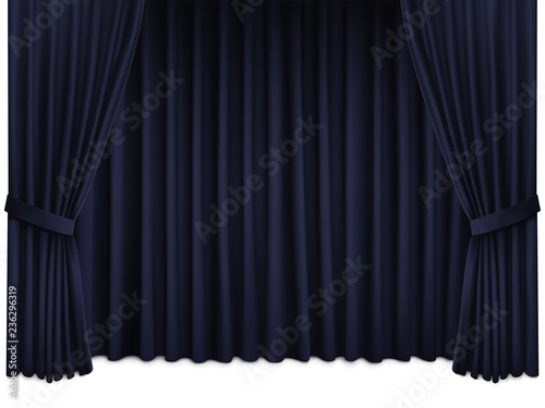 2018-11 Background with black silk velvet curtains_03