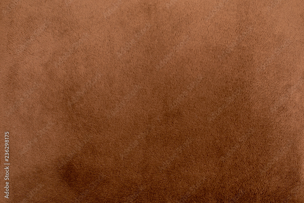 Brown velour surface Brown velour surface