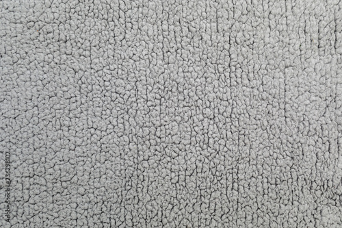 Gray wool surface