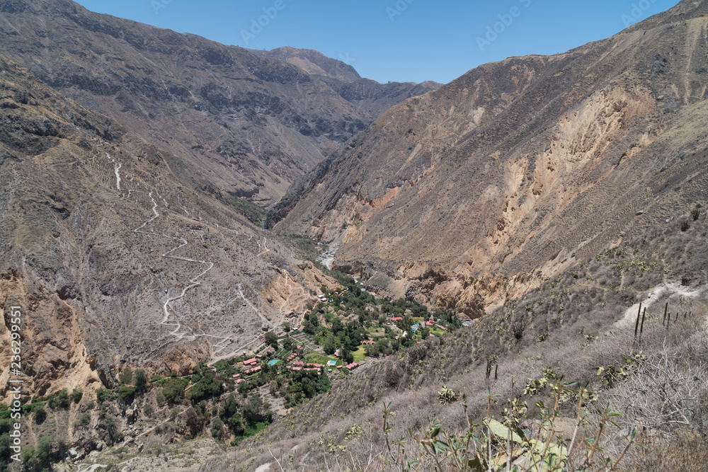 Colca Canyon Landscape