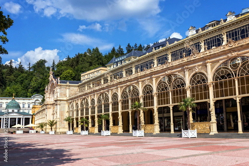 the big colonnade in Marienbad