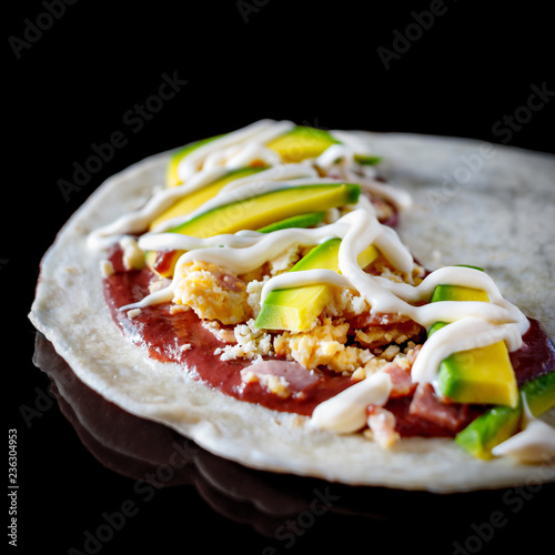 Honduran baleada
