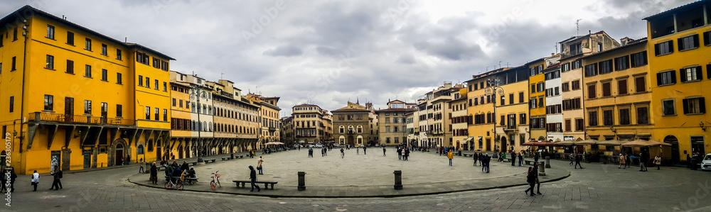 Piazza Santa Croce, Florence, Italy