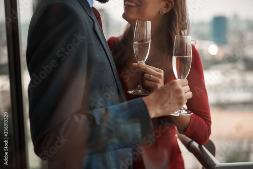 Φωτογραφία Happy romantic engagement
