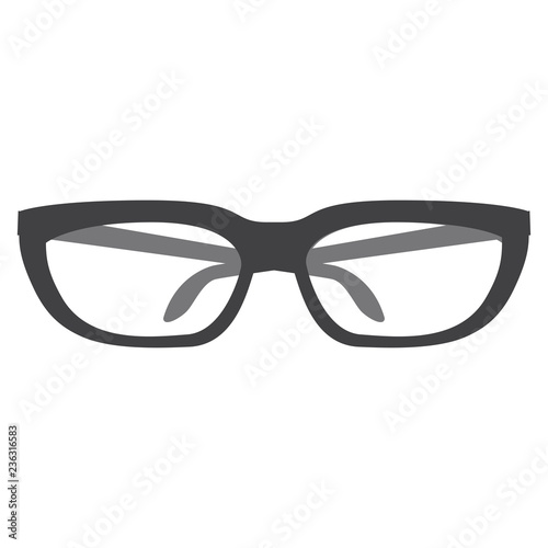 Realitic glasses isolated on white background. Vector illustration. EPS 10.