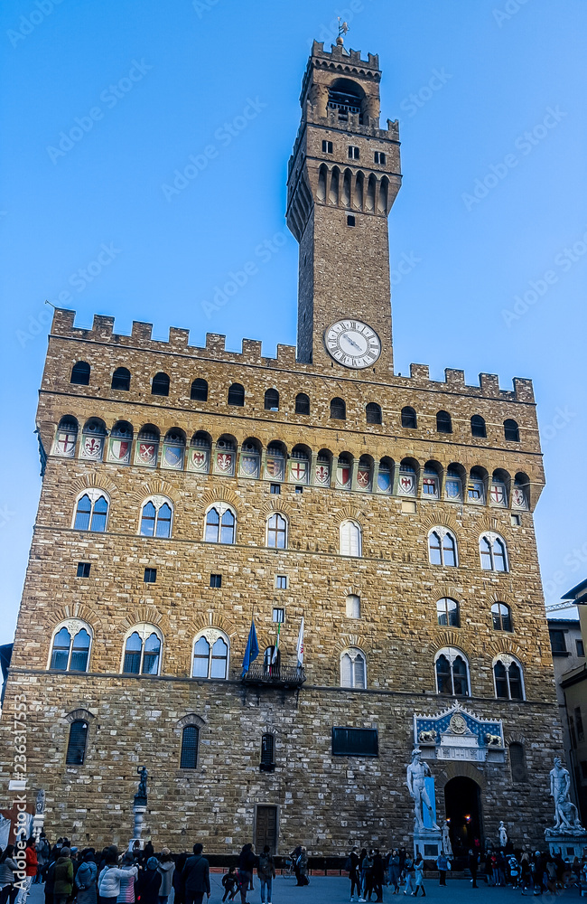 The Palazzo Vecchio (