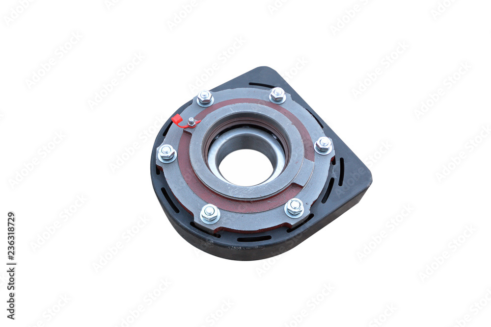 support the drive shaft of rear wheels drive car isolated of white background support the drive shaft of rear wheels drive car isolated of white background