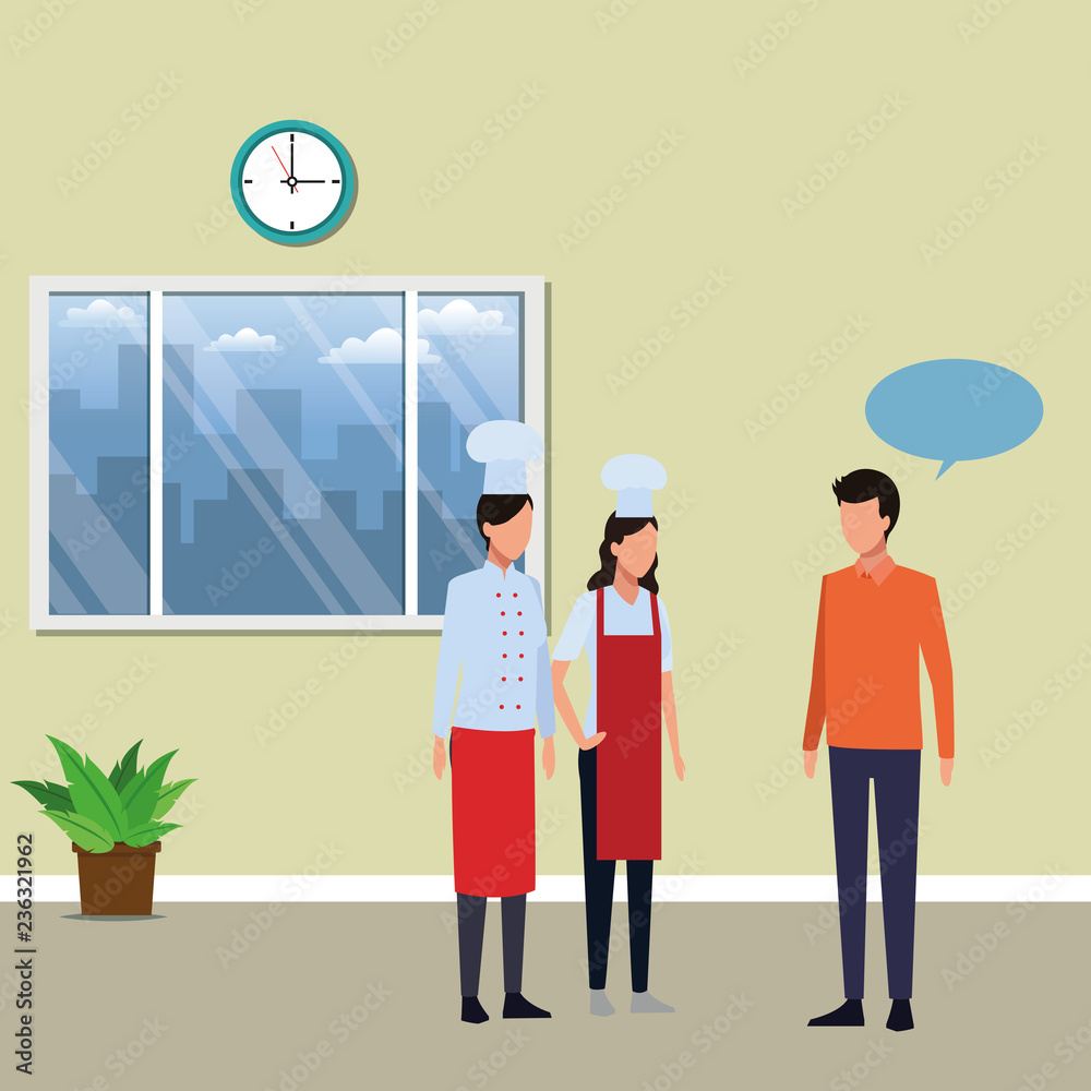 Fototapeta premium People job and occupation