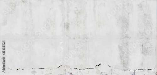 Grunge billboard texture. Stained poster surface