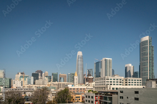 San Francisco City Downtown, California