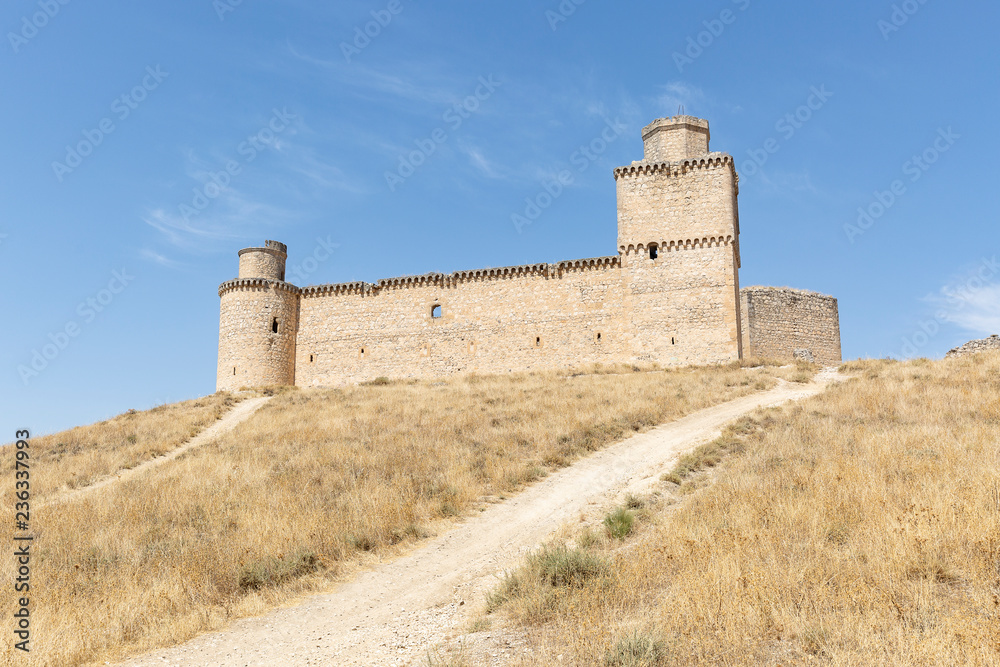 Castle of Barcience village, province of Toledo, Castile La Mancha, Spain