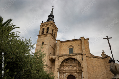 Collegiate church of Santisimo Sacramento at Torrijos town, province of Toledo, Castilla La Mancha, Spain photo