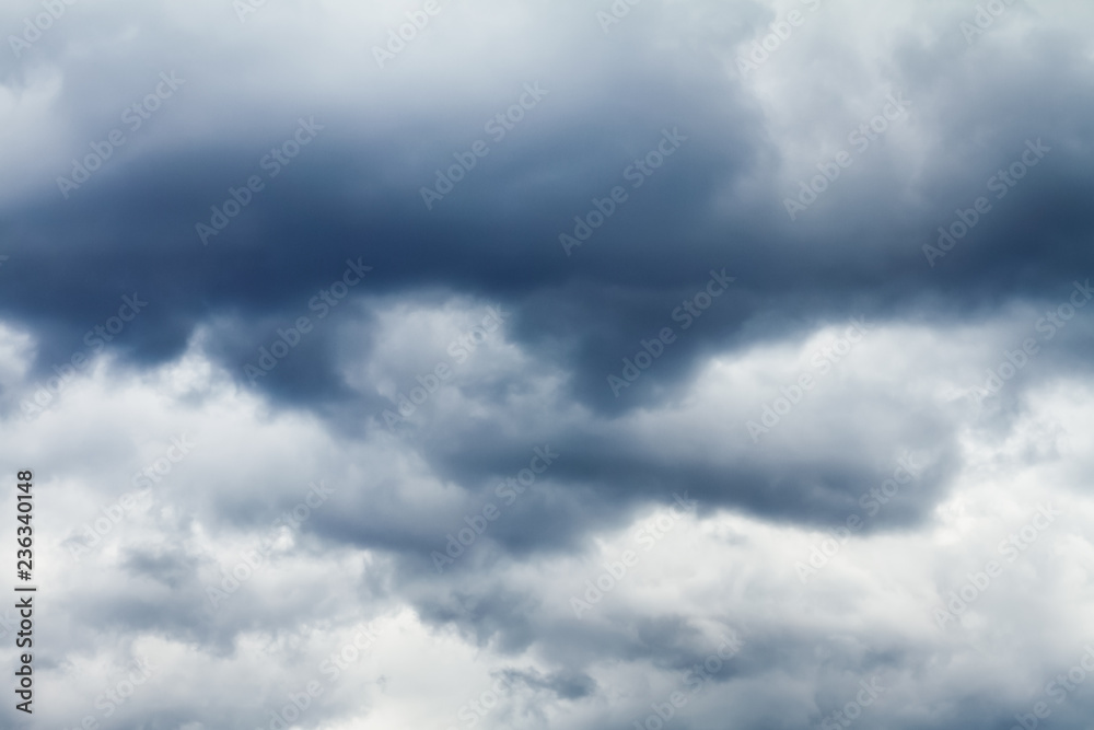 Dark stormy dramatic clouds in sky. For background and wallpaper Dark stormy dramatic clouds in sky. For background and wallpaper