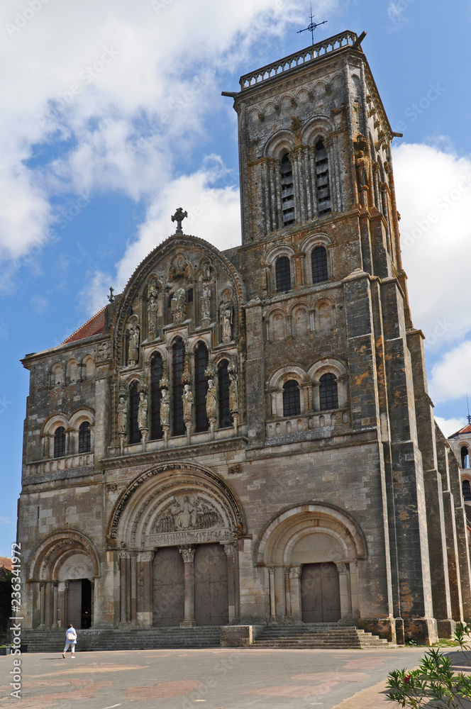 Vezelay, la basilica di Santa Maria Maddalena - Borgogna