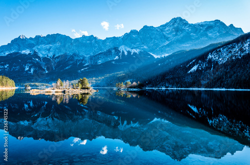 eibsee lake in germany photo