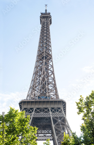 Eiffel tower Paris France famous french landmark