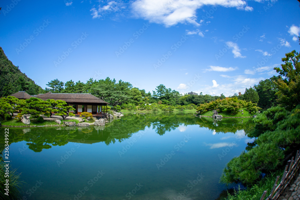 日本庭園栗林公園