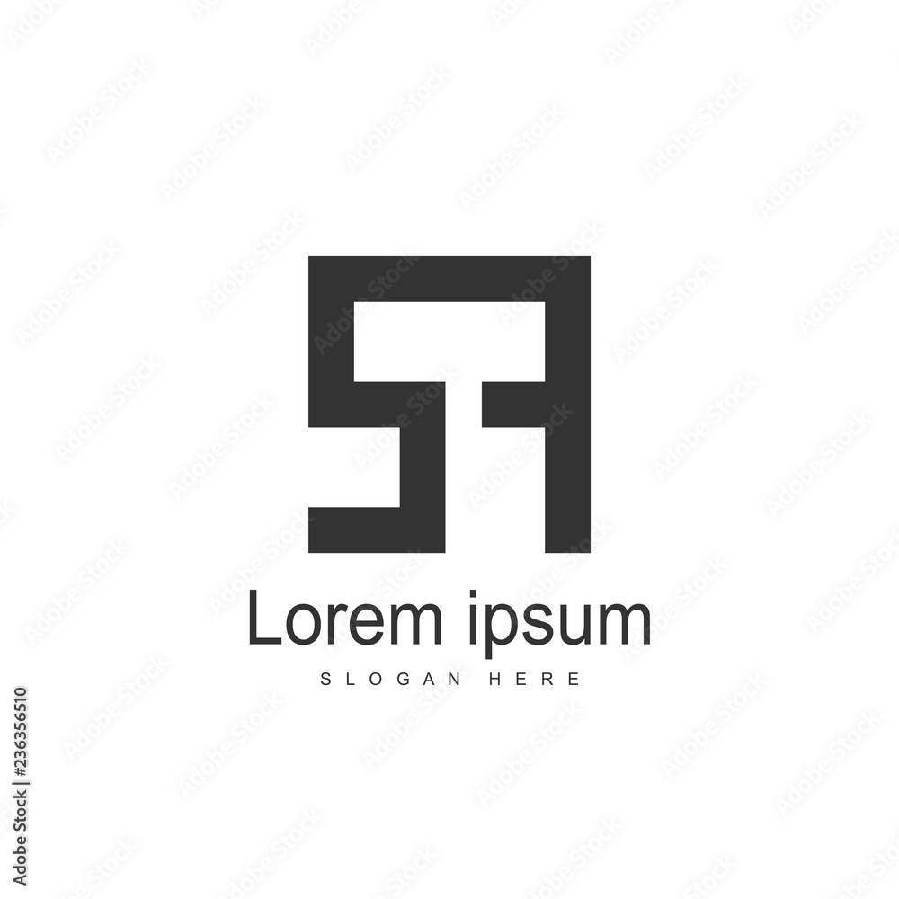 SA Letter logo design. Initial letter logo template SA Letter logo design. Initial letter logo template