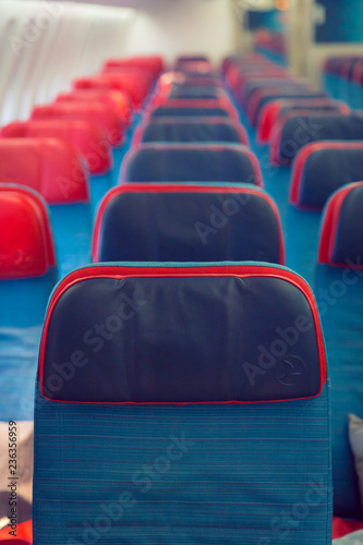 Inside a Turkish Airlines Aircraft, Seats of the plane
