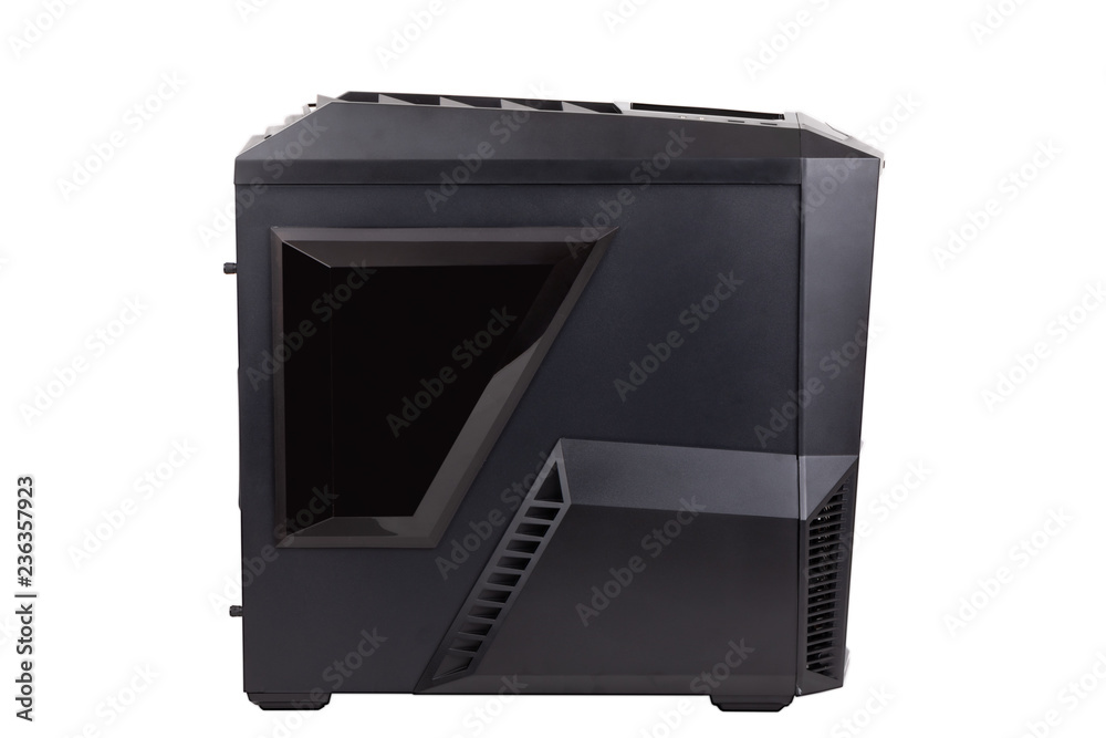Case computing system black on white Case computing system black on white