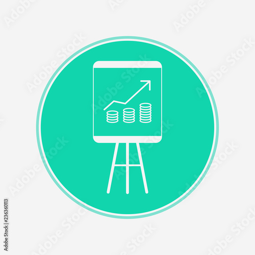 Revenue vector icon sign symbol