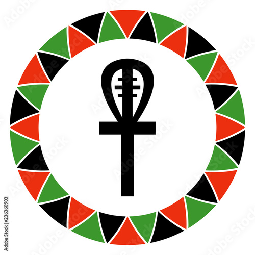 Kwanzaa Principle of Faith - Symbol for Kwanzaa principle of imani photo