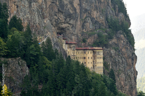 Sumela Monastery on the Black Sea coast of Turkey.