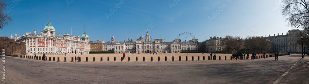 Panorama of Horse Guards Parade