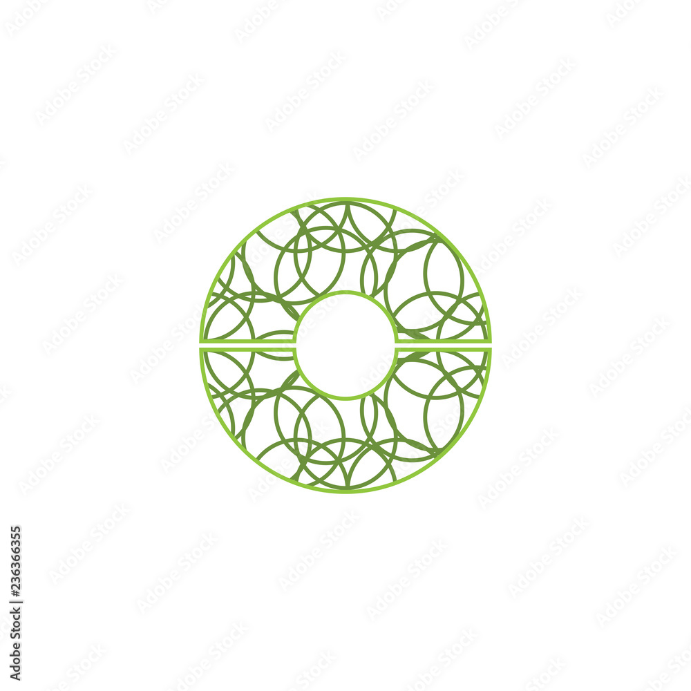 Circle Root logo design Circle Root logo design
