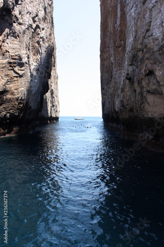 León Dormido o Kicker Rock , Isola San Cristóbal, Ecuador, dettaglio photo