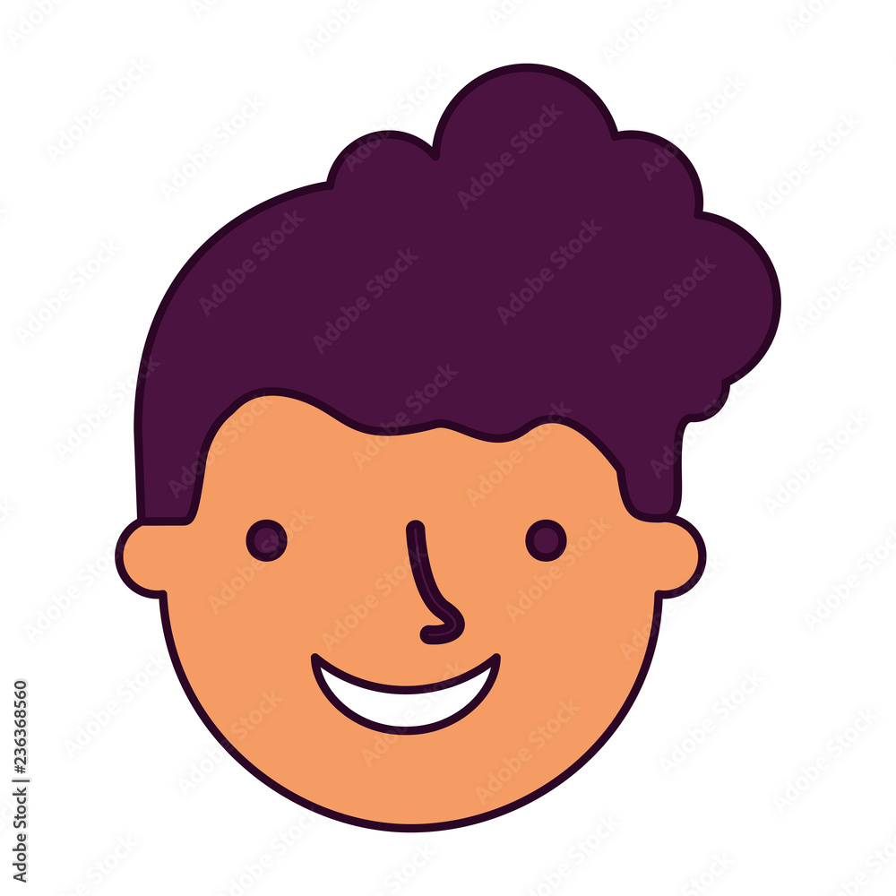 man face on white background man face on white background