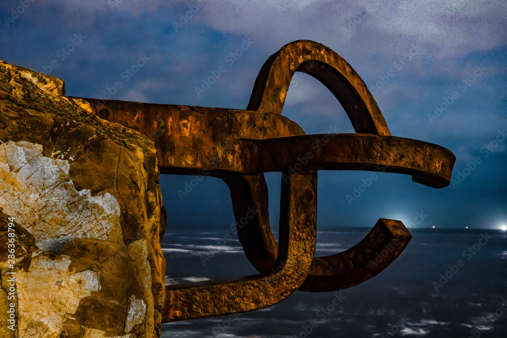 Fototapeta premium Donostia San Sebastián, Bahía de la Concha Spain