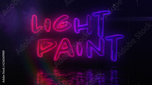 Light Paint Title